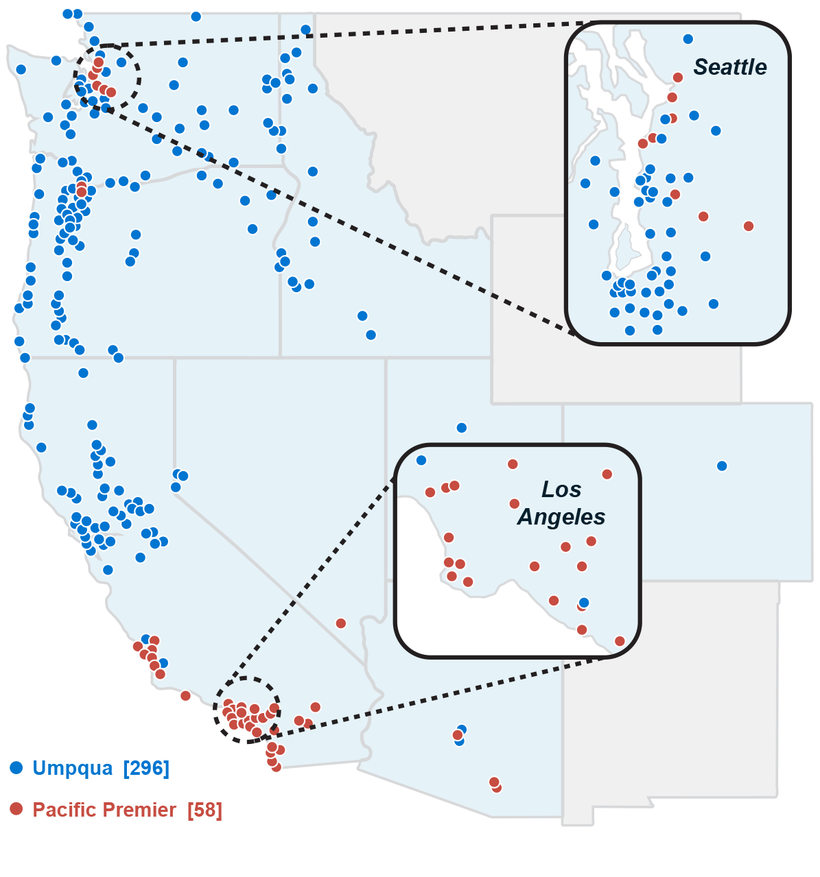Map of future footprint